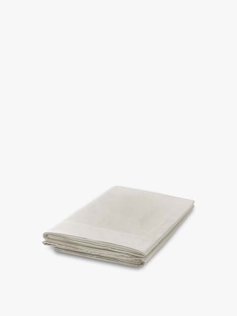 Bedeck of Belfast Fine Linens 300 Thread Count Flat Sheet in Linen, Cotton, Size Superking - image 1