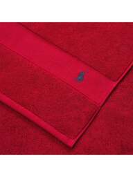 Ralph Lauren Home Polo Player Bath Sheet Red in Red 2000, Cotton - thumbnail 3