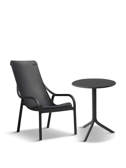 Nardi Net Lounge Set With 2 Chairs & Spritz Table Anthracite - image 1
