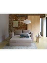 Heal's Carta Rice Paper Easyfit Pendant Wide in White, Size 43x70x70 - thumbnail 3