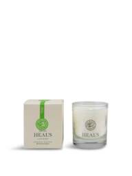 Heal's Yuzu & Cypress Scented Candle in Green, Glass