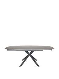 Barker and Stonehouse Galini Extending Dining Table, Seats 4-6 in Grey, Size 140-200cm - thumbnail 3