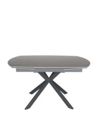 Barker and Stonehouse Galini Extending Dining Table, Seats 4-6 in Grey, Size 140-200cm - thumbnail 4