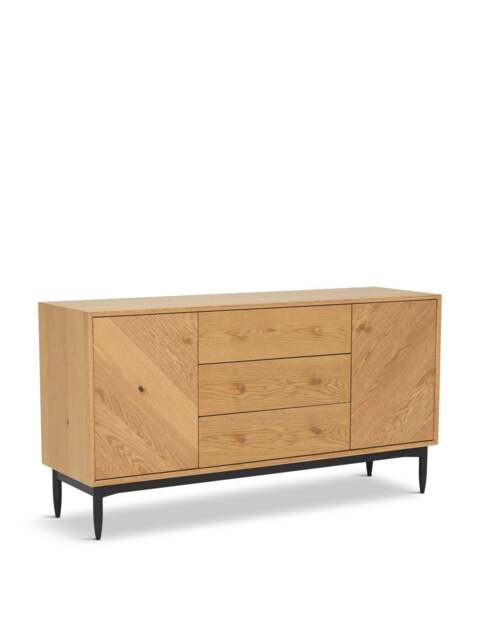 Barker and Stonehouse Ercol Monza Oak Large Sideboard in Neutral - image 1