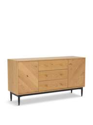 Barker and Stonehouse Ercol Monza Oak Large Sideboard in Neutral - thumbnail 1