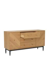 Barker and Stonehouse Ercol Monza Oak Large Sideboard in Neutral - thumbnail 4