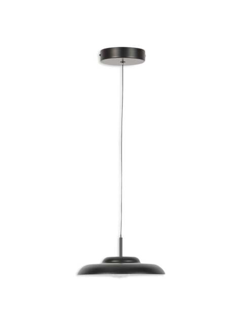 Heal's Diner Led Metal Pendant Small in Black, Wood/Metal - image 1