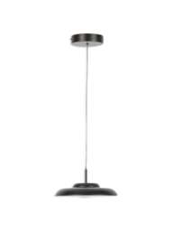 Heal's Diner Led Metal Pendant Small in Black, Wood/Metal - thumbnail 1