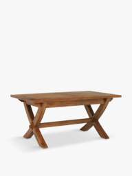 Barker and Stonehouse New Frontier X Leg Extending Dining Ta in Mango Wood