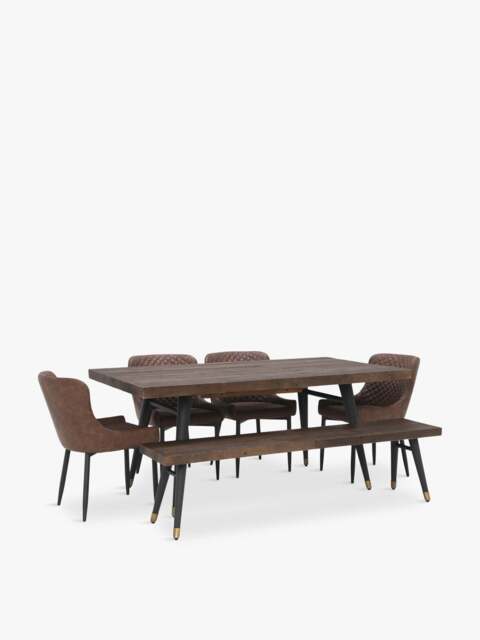 Barker and Stonehouse Modi Reclaimed Wood Extending Dining in Reclaimed Wood And Pine - image 1