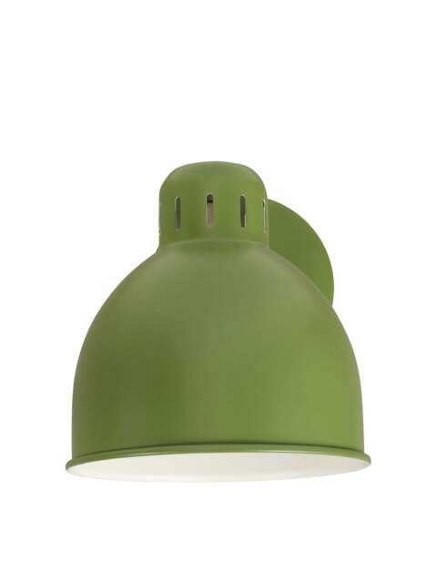 Heal's Spencer Metal Wall Lamp in Green, Wood/Metal - image 1