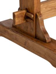 Barker and Stonehouse Covington Reclaimed Wood Dining Table Seats 6-8 in Brown, Size 240cm - thumbnail 4
