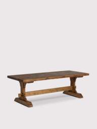 Barker and Stonehouse Covington Reclaimed Wood Dining Table Seats 6-8 in Brown, Size 240cm - thumbnail 2