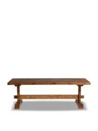 Barker and Stonehouse Covington Reclaimed Wood Dining Table Seats 6-8 in Brown, Size 240cm - thumbnail 1