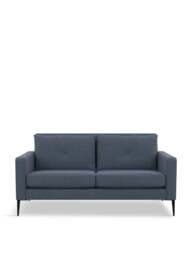 Heal's Brunel 2 Seater Boucle Indigo in Blue, Polyester, Size 159x90x79