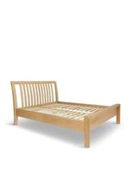 Barker and Stonehouse Ercol Bosco Brown Wood King Bed Frame in Neutral - thumbnail 1