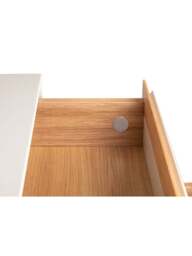 Heal's Lars 5 Dresser Cashmere And Oak in White, Size 100x45x94 - thumbnail 4