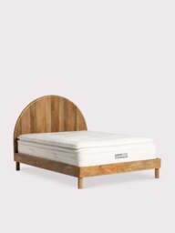 Barker and Stonehouse Zuberi Mango Wood King Bed Frame in Neutral - thumbnail 4