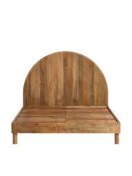 Barker and Stonehouse Zuberi Mango Wood King Bed Frame in Neutral - thumbnail 3