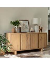 Barker and Stonehouse Folkstone Wide Sideboard in Neutral - thumbnail 2