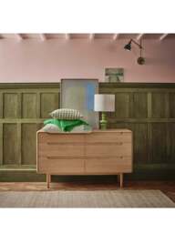 Barker and Stonehouse Winchester Oak 6 Drawer Chest in Neutral - thumbnail 2