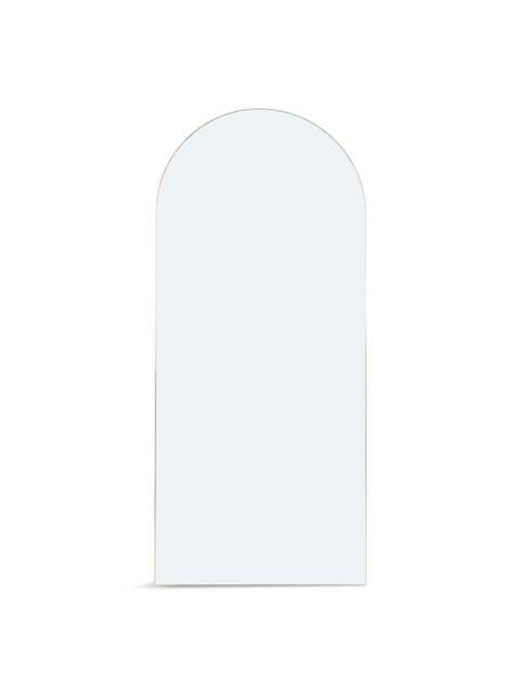 Heal's Fine Edge Floor Arch Mirror in Gold
