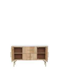 Barker and Stonehouse Fuji Sideboard in White - thumbnail 4