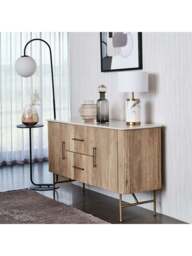 Barker and Stonehouse Fuji Sideboard in White - thumbnail 2