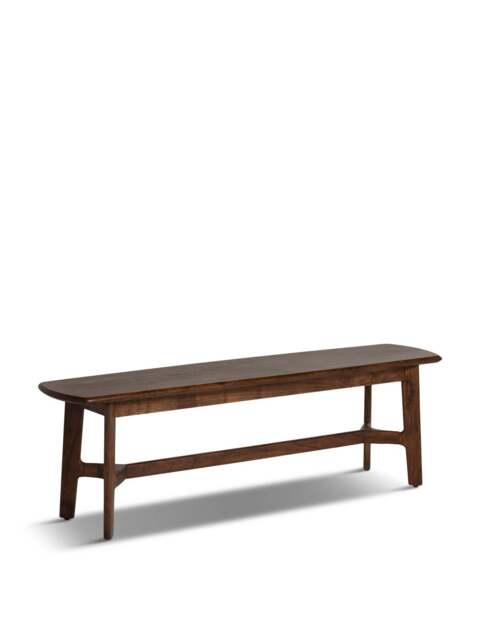 Barker and Stonehouse Cresta Acacia Wood Dining Bench in Brown - image 1