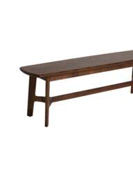 Barker and Stonehouse Cresta Acacia Wood Dining Bench in Brown - thumbnail 5