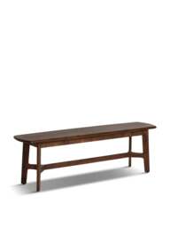 Barker and Stonehouse Cresta Acacia Wood Dining Bench in Brown