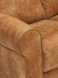 Barker and Stonehouse New Houston Right Hand Facing Chaise Sofa in Hewlett Ranch, Leather - thumbnail 4