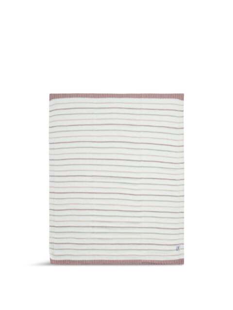 Mamas & Papas Knitted Blanket Multi Stripe in Cyber - image 1