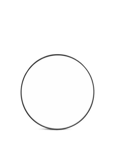 Heal's Fine Edge Mirror Round in Black, Size S