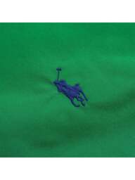 Ralph Lauren Home Polo Player Duvet Cover Collection Green in Green - Billiard, Cotton/Linen, Size Single - thumbnail 4