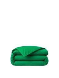 Ralph Lauren Home Polo Player Duvet Cover Collection Green in Green - Billiard, Cotton/Linen, Size Single - thumbnail 2
