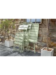 Hartman Urban Folding Bistro Set Sage in green - thumbnail 3