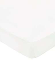 Bedeck of Belfast Fine Linens 400 Thread Count Sateen Plain Dye Cover Set in White, Size King - thumbnail 3