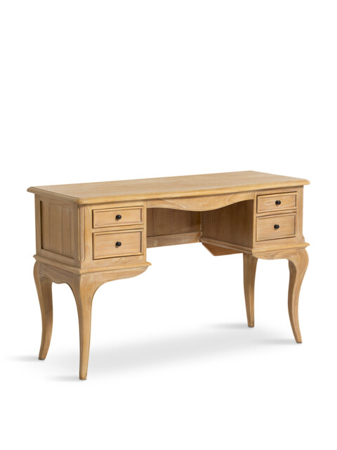 Barker and Stonehouse Cecile Light Wood French Style Dressing Table Neutral - image 1