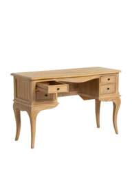 Barker and Stonehouse Cecile Light Wood French Style Dressing Table in Neutral - thumbnail 4