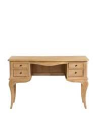 Barker and Stonehouse Cecile Light Wood French Style Dressing Table in Neutral - thumbnail 3