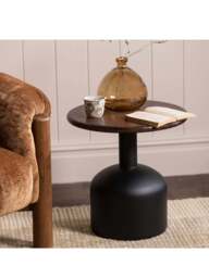 Barker and Stonehouse Thorne Walnut Side Table in Brown - thumbnail 2
