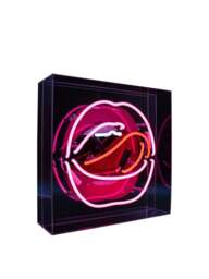 Locomocean Large Acrylic Box Neon - Mouth With Graphics - thumbnail 2