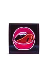 Locomocean Large Acrylic Box Neon - Mouth With Graphics