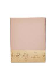Fenwick at Home Tyne Collection Fitted Sheet Pink in Blush Pink, Cotton, Size King - thumbnail 1