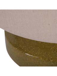 Libra Interiors San Sebastian Terracotta Table Lamp in Green, Size 40x40x45 - thumbnail 5