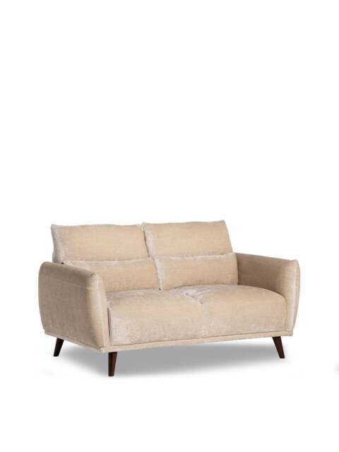 Barker and Stonehouse Mallory Fabric 2 Seater Sofa in Neutral - image 1