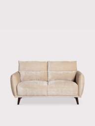 Barker and Stonehouse Mallory Fabric 2 Seater Sofa in Neutral - thumbnail 2