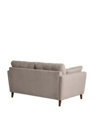 Barker and Stonehouse Benton Fabric Medium Sofa in Neutral, Size 2 Seater - thumbnail 5