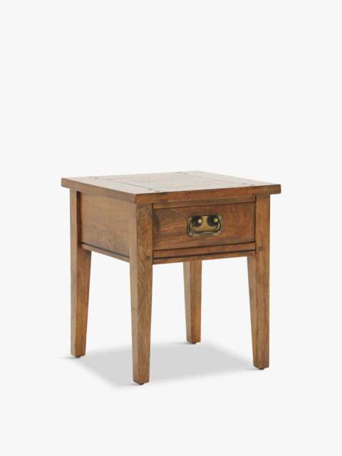 Barker and Stonehouse New Frontier Mango Wood Lamp Table in Brown - image 1
